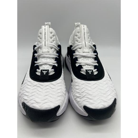 Under Armour Project Rock 7 White Black Team Royal 3027601 104 Women's Size 7 - Picture 6 of 12